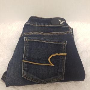American Eagle Jeans Sz4 Super Stretch Skinny.